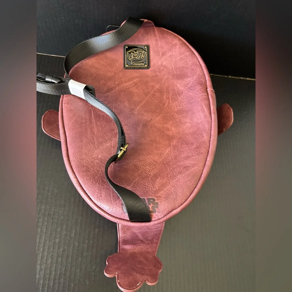 New Loungefly Star Wars NYCC 2020 Boba Fett Slave One Sling Backpack - Picture 3 of 8